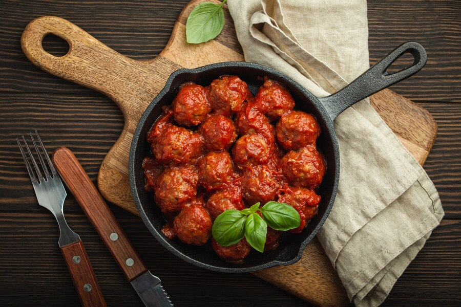 Homestyle and Italian Meatballs